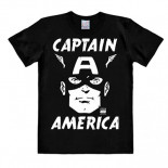 T-Shirt Uomo Portrait Captain America