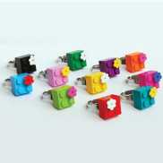Anello Cubetto con Fiorellino