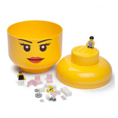 LEGO Storage Head Girl